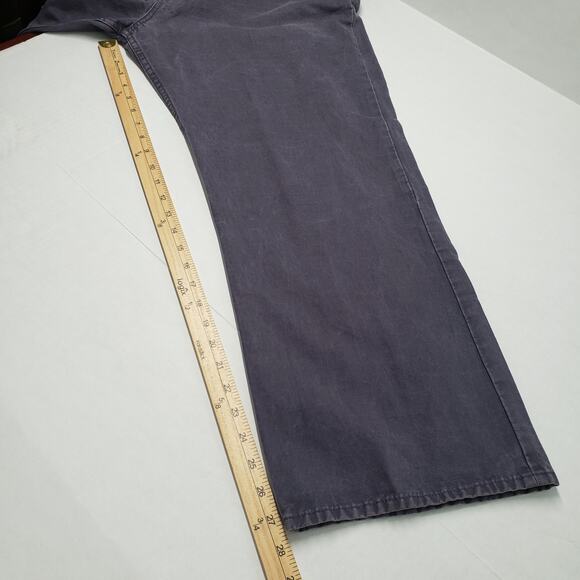 Vintage Perry Ellis America Jeans Men 38x30 (Actual 35x27) Gray Relaxed Straight - Picture 7 of 16